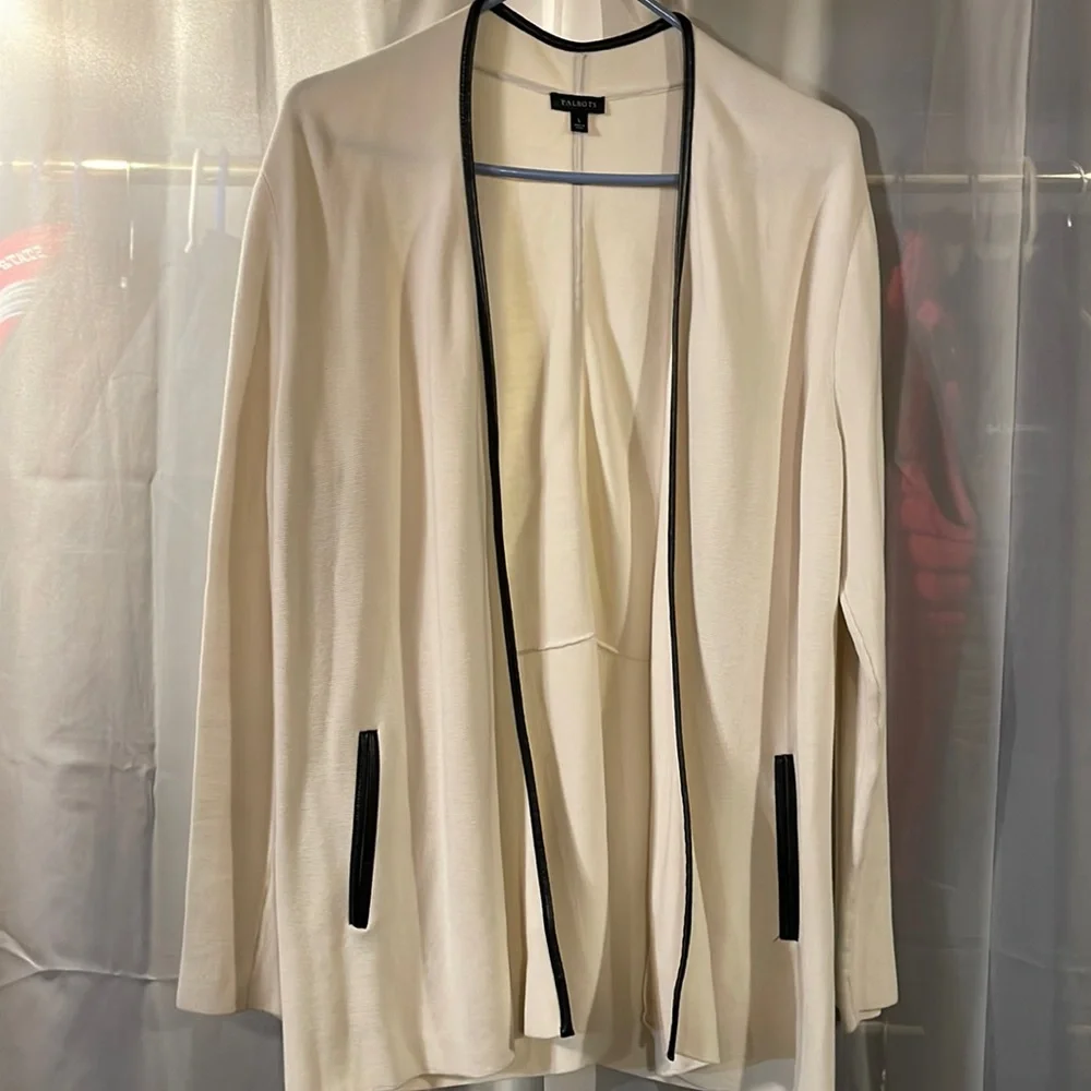 NWOT Talbots Open Sweater Cardigan
